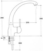 Смеситель Smeg ME2CR фото 2 в Краснодаре