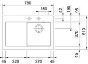 Мойка Франке Mythos MTK 611-78 серая жемчужина фото 2 в Краснодаре Мойка Franke Mythos MTK 611-78 серая жемчужина фото 2 в Краснодаре