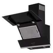 Вытяжка KRONA IRIDA 600 black push button фото 3 в Краснодаре