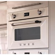 Компактный духовой шкаф с пароваркой Smeg SF4920VCP фото 2 в Краснодаре