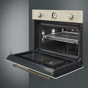 Микроволновая печь Smeg SF4750MPO фото 4 в Краснодаре