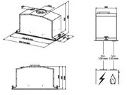 Встраиваемая вытяжка Bertazzoni KIN52MOD1XC фото 2 в Краснодаре