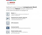 Холодильник с нижней морозильной камерой BOSCH KGE39XL22R фото 2 в Краснодаре