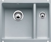 Мойка Blanco Subline 350/150-U серый алюминий Мойка Blanco Subline 350/150-U серый алюминий