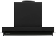 Встраиваемая вытяжка KRONA Изида 600 черное закаленное стекло (Isida 600 black SGC) фото 2 в Краснодаре