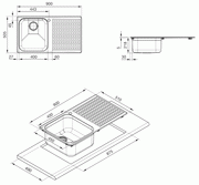 Мойка Смег LTS901S-2 фото 2 в Краснодаре Мойка Smeg LTS901S-2 фото 2 в Краснодаре
