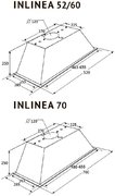 Встраиваемая вытяжка Kuppersberg INLINEA 70 CX фото 4 в Краснодаре