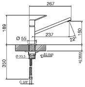 Смеситель Smeg MFQ7-CR фото 3 в Краснодаре