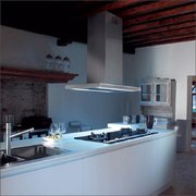 Вытяжка Falmec Lumina 90 Glass Black island (NRS) фото 4 в Краснодаре