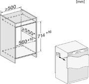 Встраиваемый морозильник Miele FNS 7040 C фото 3 в Краснодаре