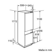 Холодильно-морозильная комбинация Neff K8341X0 фото 2 в Краснодаре