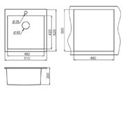 Мойка Грауде QSS 50.0 серый фото 3 в Краснодаре Мойка Graude QSS 50.0 серый фото 3 в Краснодаре