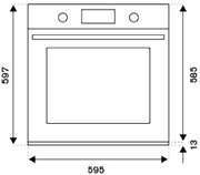 Духовой шкаф Bertazzoni F609HEREKTND фото 4 в Краснодаре