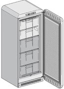 Холодильник Smeg CVB20RP фото 4 в Краснодаре