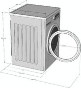 Стиральная машина Korting KWM 60DM1201 фото 3 в Краснодаре