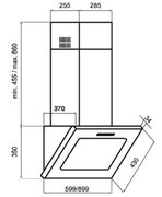 Вытяжка Kuppersberg F 917 BL фото 2 в Краснодаре