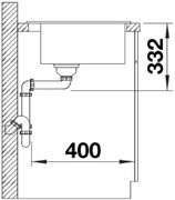 Мойка BLANCO NAYA 5 Silgranit кофе фото 4 в Краснодаре Мойка BLANCO NAYA 5 Silgranit кофе фото 4 в Краснодаре