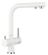 Смеситель Бланко FONTAS II 525141 Silgranit белый фото в Краснодаре Смеситель Blanco FONTAS II 525141 Silgranit белый фото в Краснодаре