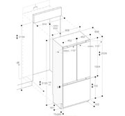 Встраиваемая холодильно-морозильная комбинация Gaggenau RY492304 фото 3 в Краснодаре