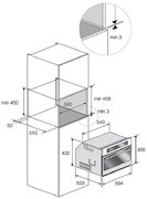 Духовой шкаф Fulgor Milano FCSO 4511 TM X фото 4 в Краснодаре