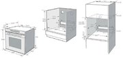 Духовой шкаф Korting OKB 1351 GSCW фото 4 в Краснодаре