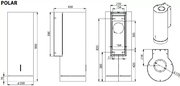 Вытяжка Falmec POLAR X фото 4 в Краснодаре