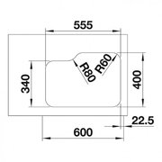 Мойка Бланко SUPRA 340/180-U клапан-автомат, чаша слева полированная нержавеющая сталь фото 4 в Краснодаре Мойка Blanco SUPRA 340/180-U клапан-автомат, чаша слева полированная нержавеющая сталь фото 4 в Краснодаре