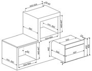 Микроволновая печь Smeg SF4750MOT фото 2 в Краснодаре