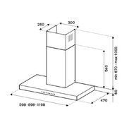 Вытяжка настенная Bertazzoni  KT90MAS1XB фото 4 в Краснодаре