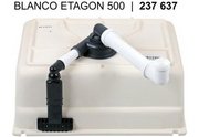 Мойка Blanco ETAGON 500-U PuraPlus глянцевая магнолия клапан-автомат InFino 525150 фото 3 в Краснодаре