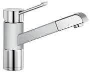 Смеситель Blanco Zenos-S chrome/Silgranit белый фото в Краснодаре