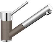 Смеситель Бланко Antas-S chrome/Silgranit серый беж фото в Краснодаре Смеситель Blanco Antas-S chrome/Silgranit серый беж фото в Краснодаре