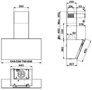 Вытяжка Faber DAISY EG6 LED BK A80 фото 4 в Краснодаре