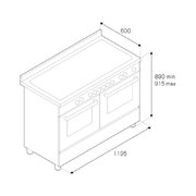 Варочный центр Bertazzoni HER120 6G MFE D NET фото 4 в Краснодаре