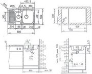 Мойка Teka Princess 1 1/2B 1/2D MCTXT фото 3 в Краснодаре