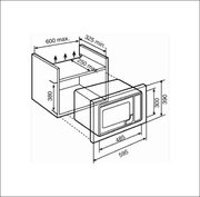Микроволновая печь Teka MWL 20 BIT STAINLESS STEEL фото 2 в Краснодаре