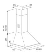 Вытяжка Kuppersberg Amphora 90 X 4PB фото 2 в Краснодаре