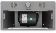 Встраиваемая вытяжка KRONA SVEN 600 inox one knob фото 3 в Краснодаре