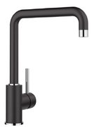 Смеситель Бланко MILI 526159 Silgranit черный фото в Краснодаре Смеситель Blanco MILI 526159 Silgranit черный фото в Краснодаре