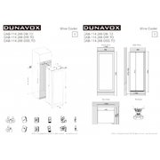 Винный шкаф Dunavox DAB-114.288DSS.TO фото 3 в Краснодаре