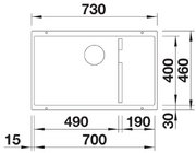 Мойка BLANCO SUBLINE 700-U Level Silgranit мягкий белый фото 3 в Краснодаре Мойка BLANCO SUBLINE 700-U Level Silgranit мягкий белый фото 3 в Краснодаре