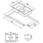 Мойка Смег LQ862 фото 2 в Краснодаре Мойка Smeg LQ862 фото 2 в Краснодаре