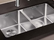 Мойка Бланко ANDANO 340/340-U клапан-автомат нержавеющая сталь фото 3 в Краснодаре Мойка Blanco ANDANO 340/340-U клапан-автомат нержавеющая сталь фото 3 в Краснодаре