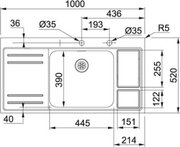 Мойка Франке LAX 211-W-45 фото 2 в Краснодаре Мойка Franke LAX 211-W-45 фото 2 в Краснодаре