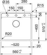 Мойка Franke MRG 610-52 TL белый фото 2 в Краснодаре