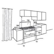 Газовая плита Korting CKE 68041 CRI фото 3 в Краснодаре