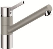 Смеситель Бланко Tivo chrome/Silgranit жемчужный фото в Краснодаре Смеситель Blanco Tivo chrome/Silgranit жемчужный фото в Краснодаре