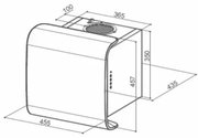 Вытяжка Faber CARRE' PINK F42 фото 3 в Краснодаре