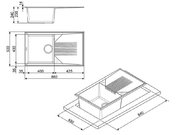 Мойка Смег LSEQ861P фото 2 в Краснодаре Мойка Smeg LSEQ861P фото 2 в Краснодаре