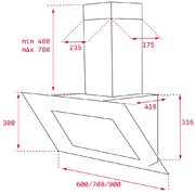 Вытяжка Teka DVT 950 WHITE фото 2 в Краснодаре